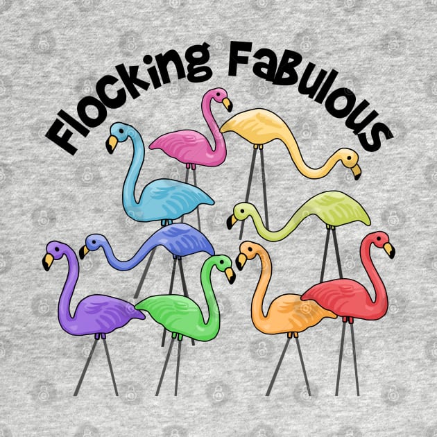 Flocking Fabulous Flamingos by Slightly Unhinged